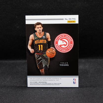 2018-19 Trae Young Noir Elegant Decor Rookie Card /65