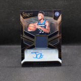 2018-19 Josh Okogie Select RJA-JOK Rookie Jersey Autograph /199