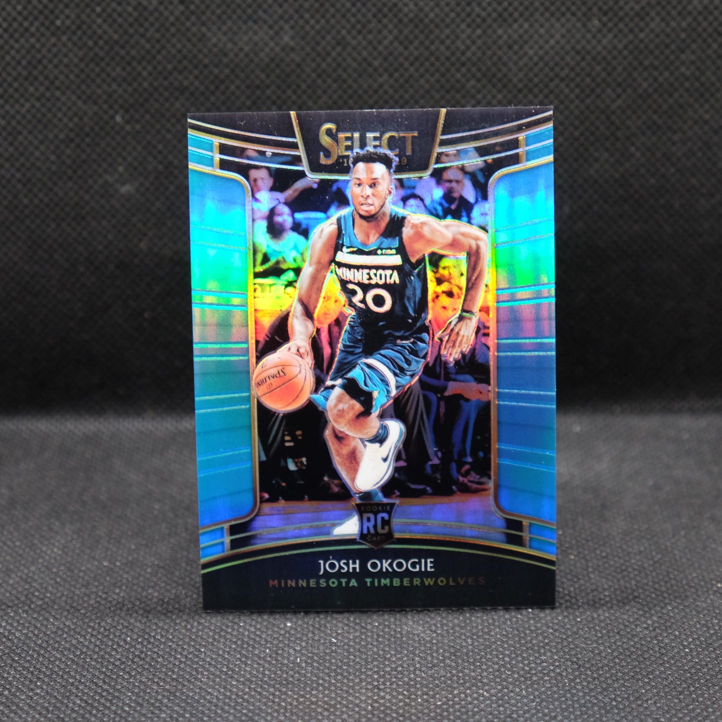 2018-19 Josh Okogie Select #97 Light Blue Prizm Rookie Card /299