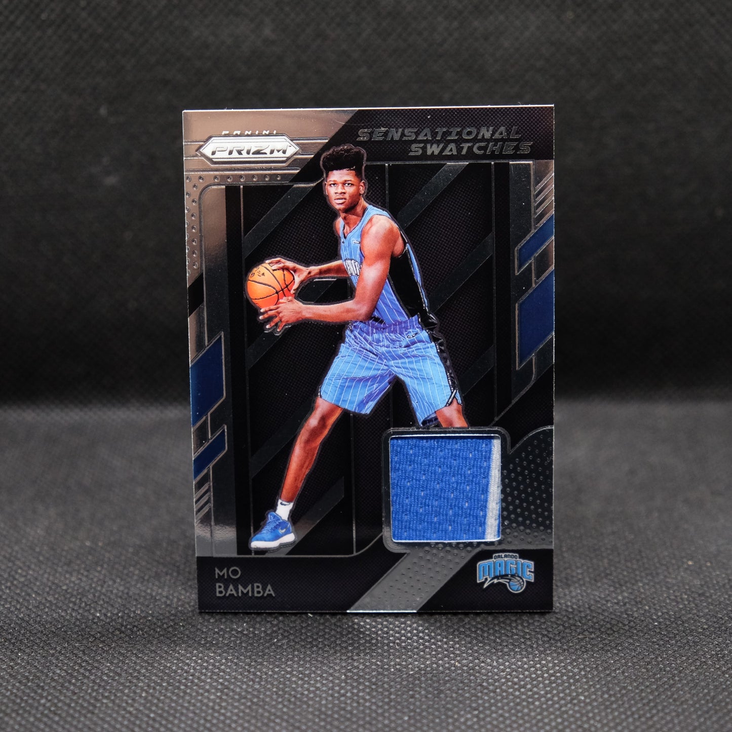 2018-19 Mo Bamba Prizm Sensational Swatches Rookie Card