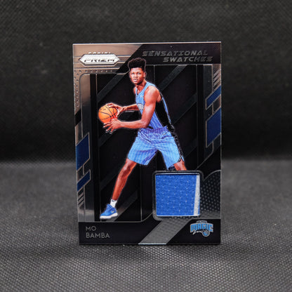 2018-19 Mo Bamba Prizm Sensational Swatches Rookie Card
