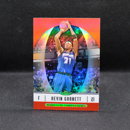 2007 Kevin Garnett Topps Finest #16 Refractor