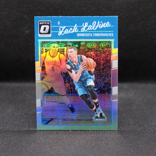 2016-17 Zach LaVine Donruss Optic #126 Silver Prizm