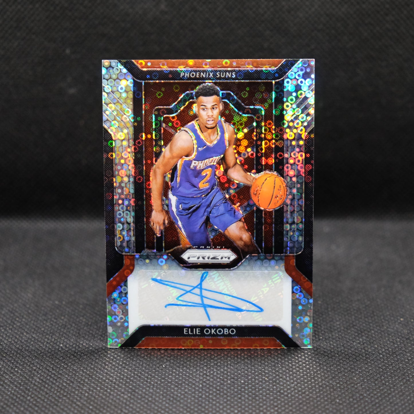 2018-19 Elie Okobo Prizm FR-EOK Rookie Autograph Fast Break Prizm