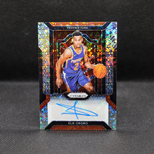 2018-19 Elie Okobo Prizm FR-EOK Rookie Autograph Fast Break Prizm