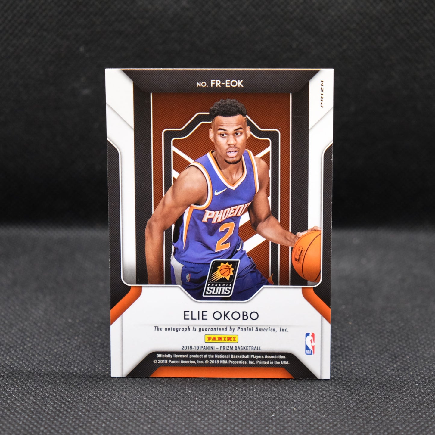 2018-19 Elie Okobo Prizm FR-EOK Rookie Autograph Fast Break Prizm