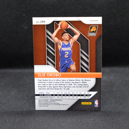 2018-19 Elie Okobo Prizm #299 Red Ice Prizm Rookie Card