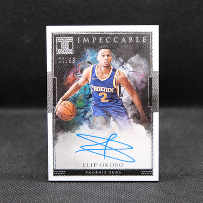 2018-19 Elie Okobo Impeccable Rookie Autograph IR-EOK /99