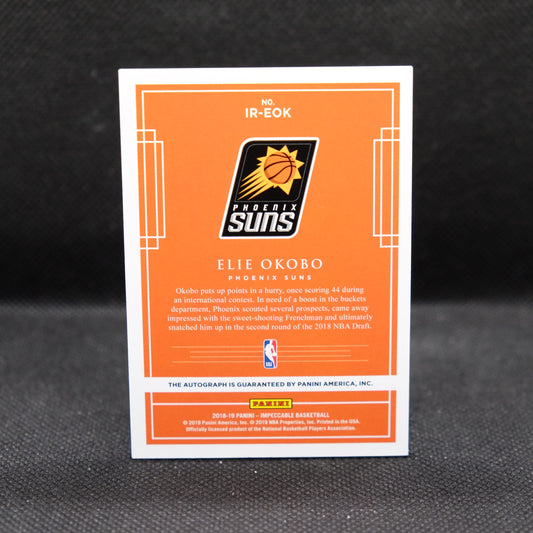 2018-19 Elie Okobo Impeccable Rookie Autograph IR-EOK /99