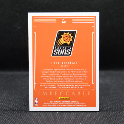 2018-19 Elie Okobo Impeccable Elegance #141 Rookie Patch Auto RPA /99