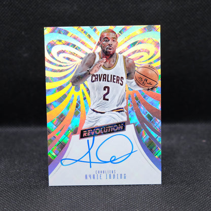 2015-16 Kyrie Irving Revolution #3 On Card Autograph