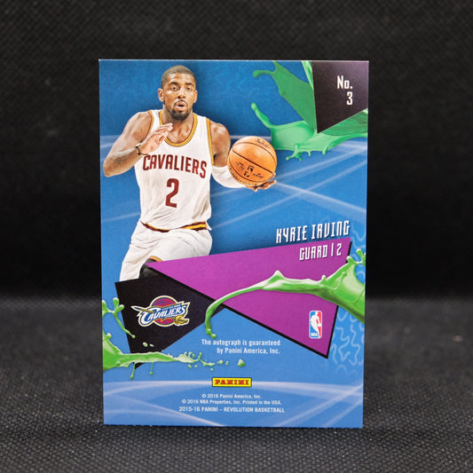 2015-16 Kyrie Irving Revolution #3 On Card Autograph