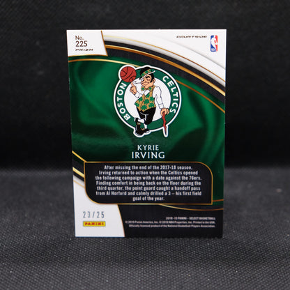 2018-19 Kyrie Irving Select #225 Courside Tie-Dye Prizm /25
