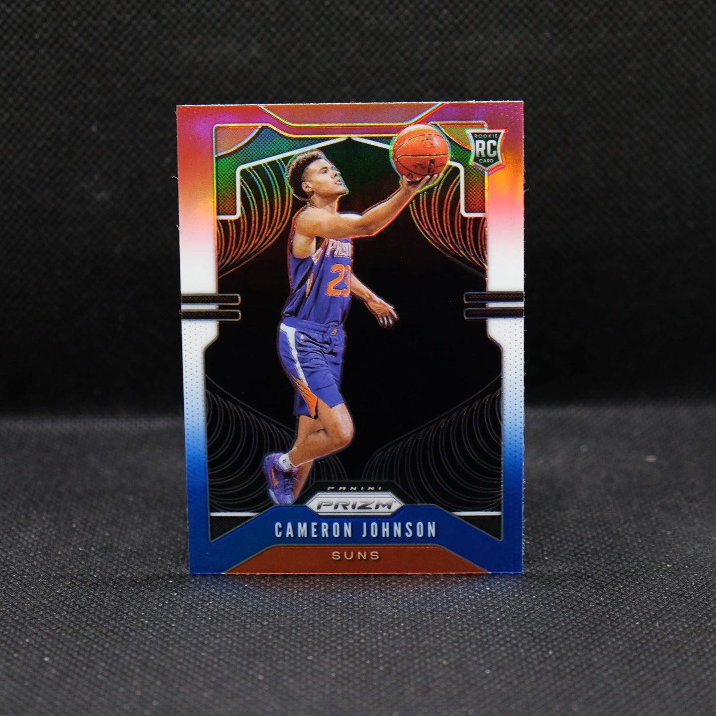 2019-20 Cameron Johnson Prizm #257 Red White Blue Prizm Rookie Card