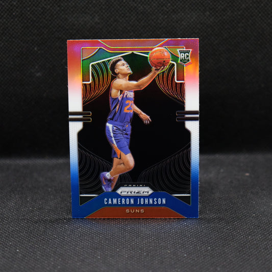 2019-20 Cameron Johnson Prizm #257 Red White Blue Prizm Rookie Card