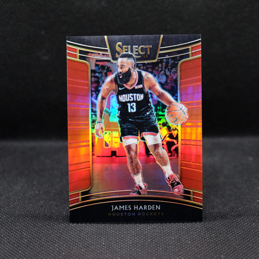 2018-19 James Harden Select #51 Red Prizm /199