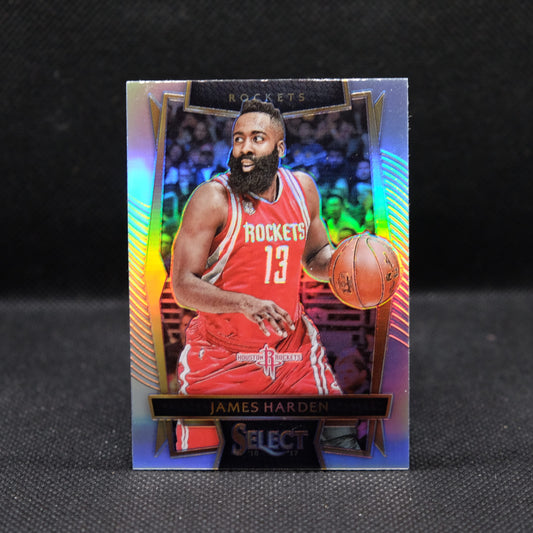 2016-17 James Harden Select #54 Silver Prizm