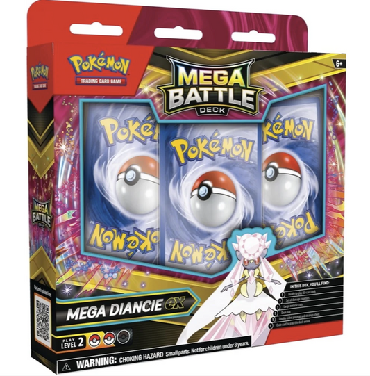 Pokemon TCG Mega Battle Deck Mega Diancie ex Box