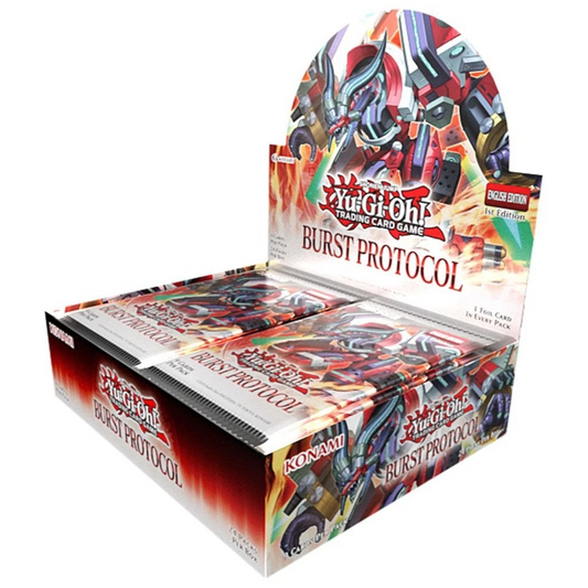 YuGiOh Burst Protocol Booster Sealed Display Box of 24